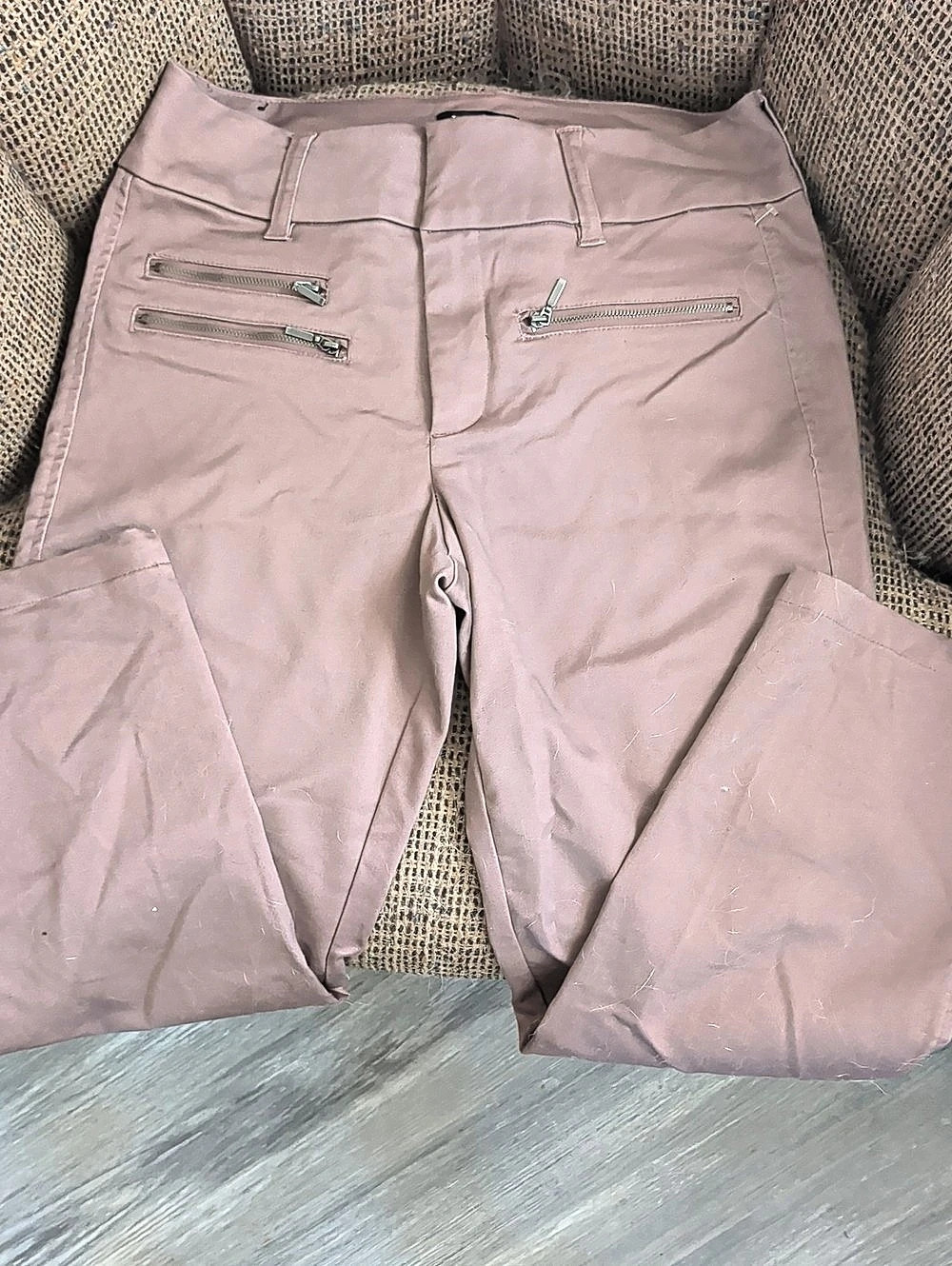 Tinsel Skinny Pants in Pink Waist 29